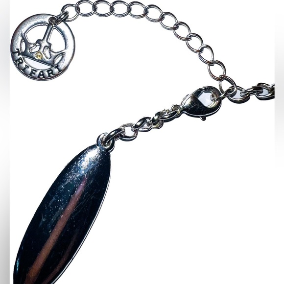 Trifari Silver-tone Fashion statement Necklace  15-18” - Picture 5 of 10